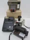 Four Vintage Kodak polariod and movie cameras