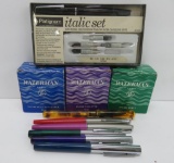 Fountain pens and Waterman ink