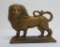 Very heavy cast iron Lion doorstop, 10