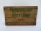 Remington Shur Shot wood box, 12 ga shell box