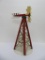 Vintage wooden windmill decor, 24