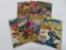 Eight Blackhawk, Warfront, and Tomahawk 10 cent comics, c 1950's /60's