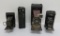 Four vintage folding cameras, Kodak and Conley