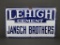 Lehigh Cement Jansch Brothers, enamel sign, 20