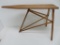 National Washboard folding wooden ironing table #34