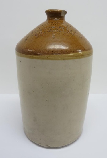 3 gal stoneware jug/bottle, The Workington Brewery Company Limited Workington