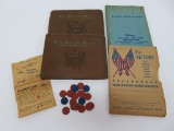 War Ration books and tokens, WWII era