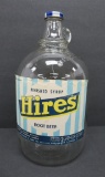 Hires Root Beer syrup jug, one gallon