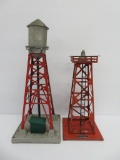 #394 Lionel Beacon light and water tower, 11