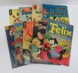 Vintage comics, Funny, 10 cent to 15 cents, Walter Lantz, Hercules and Pat Sullivan Felix the Cat