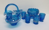 Fenton Glass lot, 8 pieces