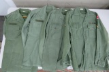 US Army clothes, green, Vietnam Era, shirts and pants