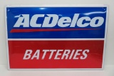 Delco Battery metal sign, 36