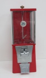 Eagle bubble gum machine, with key, 17