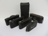 Six folding cameras, Eastman Kodak