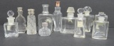 11 vintage miniature perfume bottles, 1/2