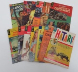 13 Gold Key and Dell comics, c 1960's