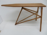 National Washboard folding wooden ironing table #34