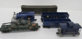 Lionel plastic train cars , Army tank car and Great Northern 2108