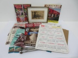 Train lot, Soo Line traveling locks, brochures, matchbooks and blotters