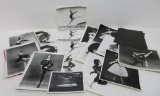 39 vintage black and white ballet photos and six negatives