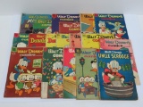 10 cent Dell Disney comics, 18 pieces,1950/60's