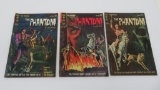 Three Gold Key Phantom comics,12 cent, #3, #4-and #5, 1962-1963