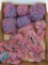 Multi color yarn warp
