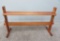 Adjustable height loom bench, 46