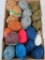 19 skeins of Lana Moro yarn, 1.76 oz, 70% wool, #5 knitting needle