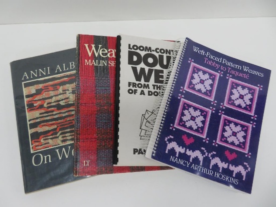 Four weaving books