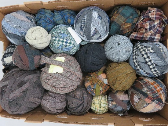 20 rag balls, tailor balls 4" to 6"