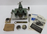 Fraser Model 500-1 Cloth Cutting Machine with paperwork and cutter heads