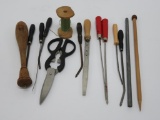 Rug making tools, 13 pieces