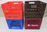 Four Plastic Crates