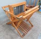 Floor loom, 4 harness, 6 pedal, 24