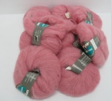 9 skeins of Unger Whimsey, mohair wool, 105 yds each