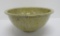Large Texas Ware confetti bowl, yellow, 11