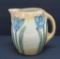 Early Roseville pitcher, tulip pattern, 7