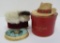 Two miniature hat boxes, Stetson and Prince Machiavelli