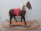 Horse hair rocking horse pull toy, 31