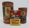 Vintage Quaker Oats and Cream of Wheat containers