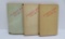 Three c 1931 Starrett Books Volume 1-3