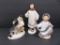 Three Lomonosov Porcelain Eskimo figures, 5