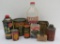 Plant and household product advertising lot, 3 1/2