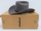 Vintage Sheplers cowboy hat, medium, 100% wool