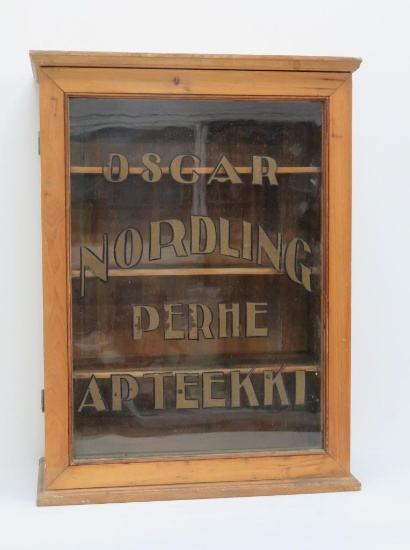 Oscar Nordling Perche Apteekki apothocary cabinet, single door