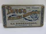 Bing's Resilient Mainsprings, watch tin, O H Bingenheimer Milwaukee, 5