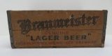 Braumeister wooden box, 2 doz 12 oz bottles, 13