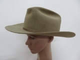 Vintage Sheplers Stetson hat, 7 3/4, with storage box
